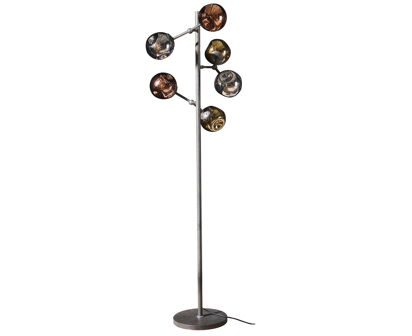 Stehlampe 6L Molecule Mix, Artic Schwarz