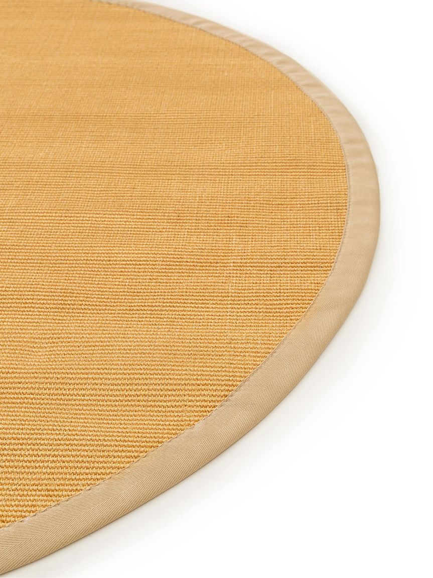 Sisalteppich rund Sana Beige