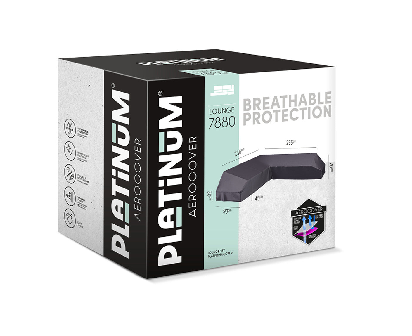 Platinum AEROCOVER Loungeplattform Abdeckhaube
