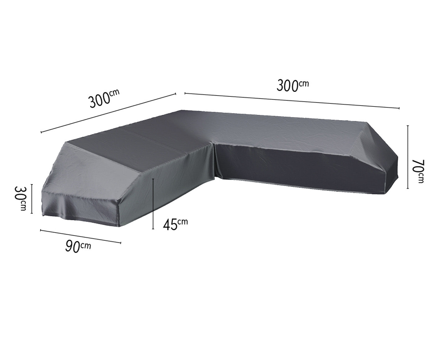 Platinum AEROCOVER Loungeplattform Abdeckhaube