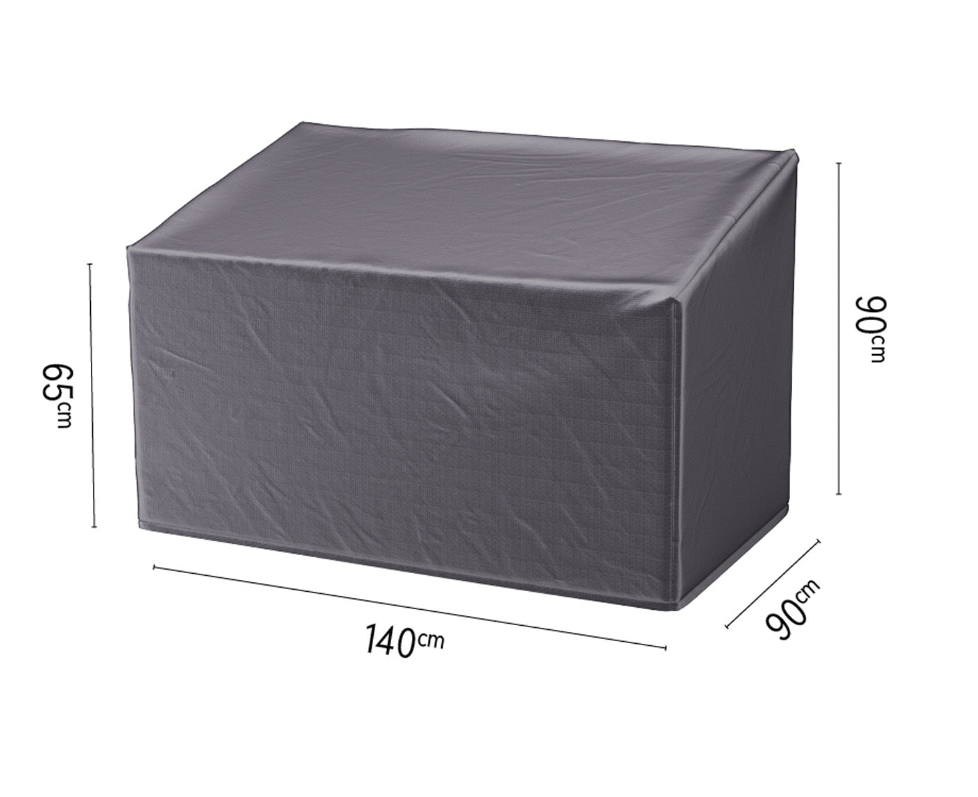 Platinum AEROCOVER Sitzbank Abdeckhaube Höhe 90 cm