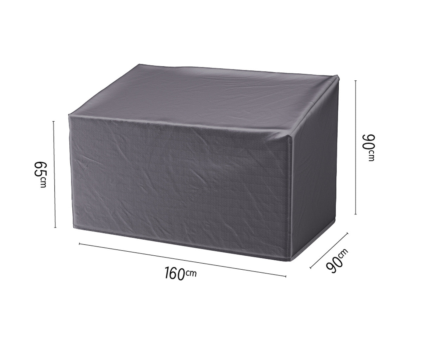 Platinum AEROCOVER Sitzbank Abdeckhaube Höhe 90 cm