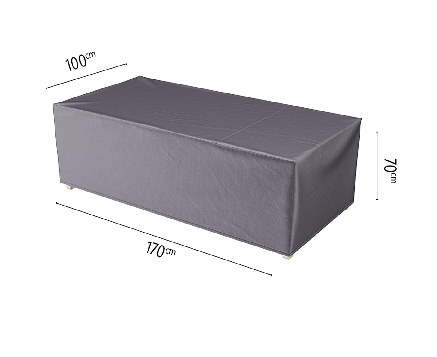 Platinum AEROCOVER Sitzbank Abdeckhaube Höhe 70 cm