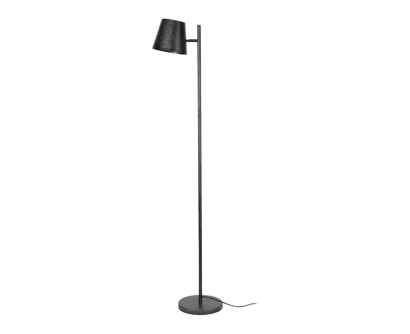 Stehlampe 1L verstellbarem Metallschirm / Charcoal