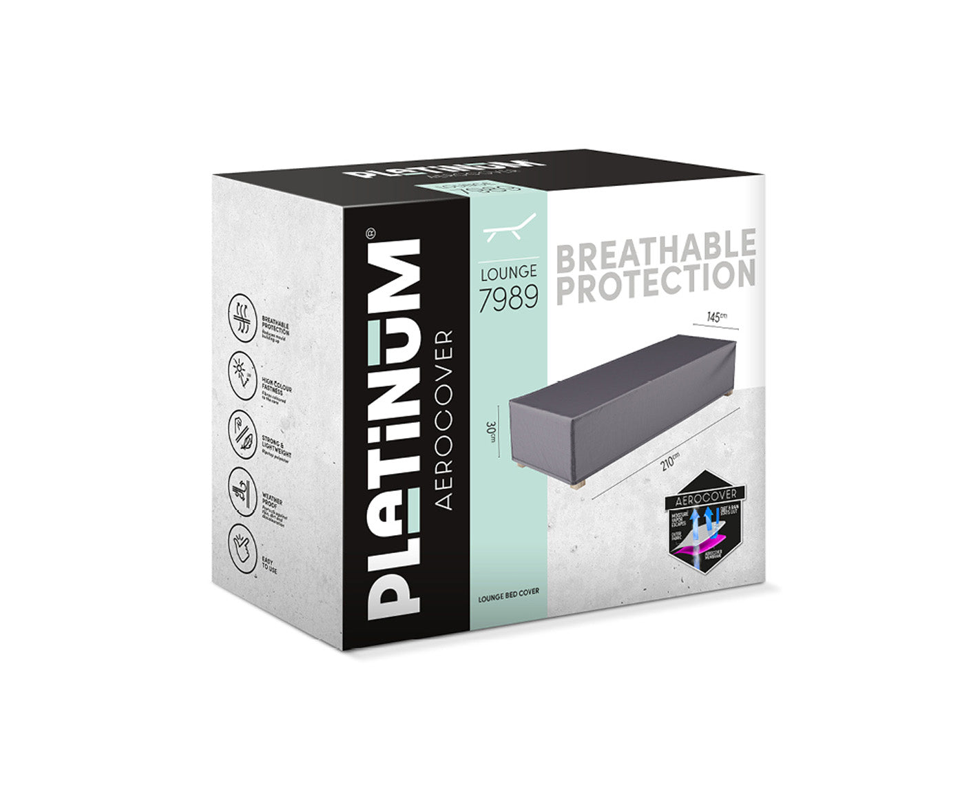 Platinum AEROCOVER Loungebett Abdeckhaube