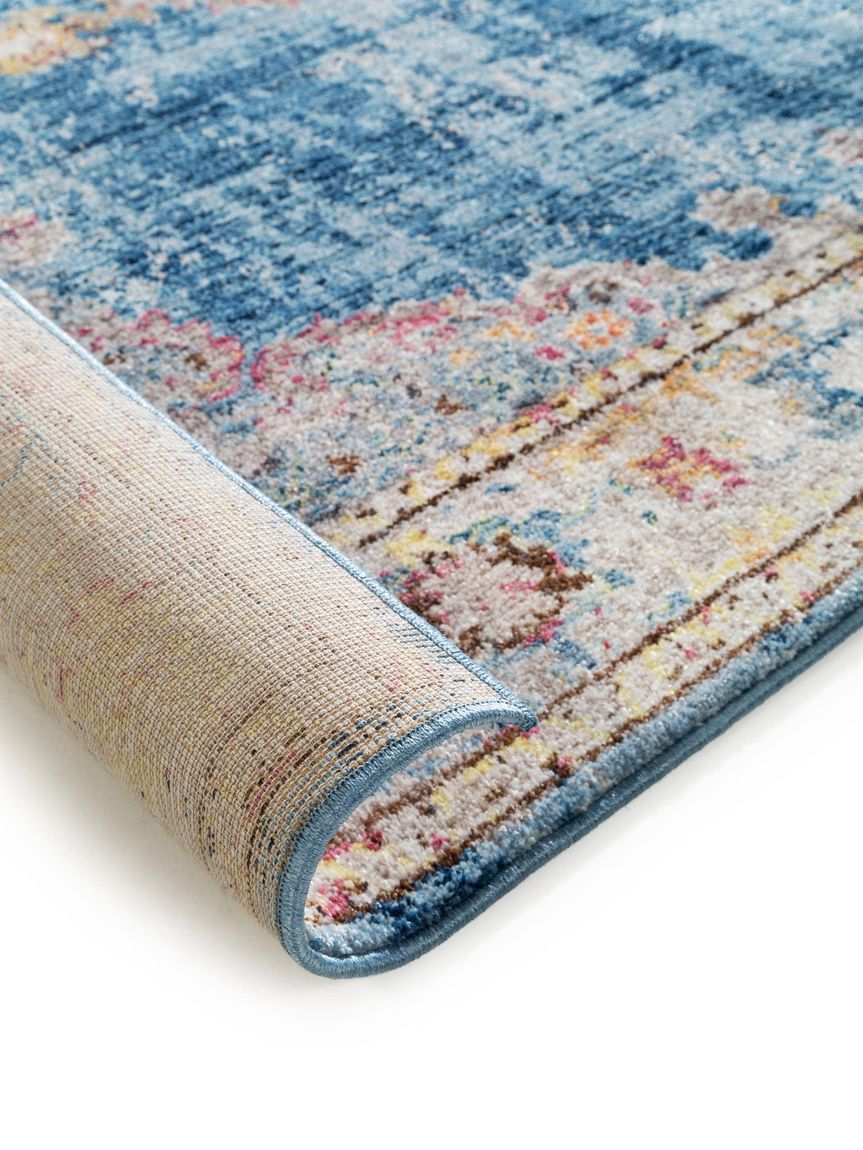 Teppich Tara 240x300 cm Beige / Blau