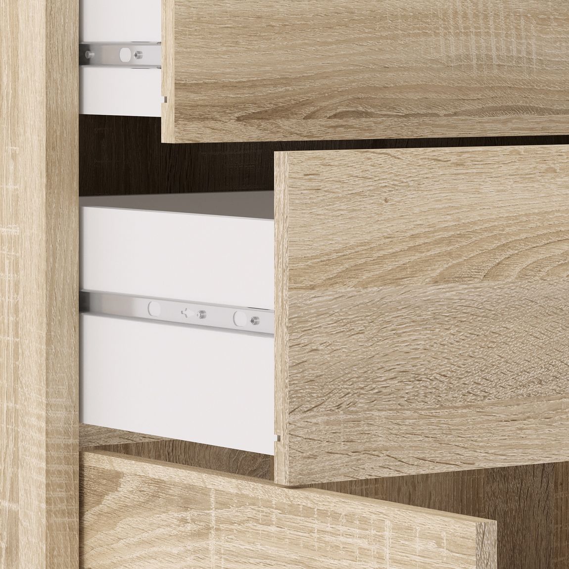 Prima Aktenschrank 3 OH Eiche Struktur