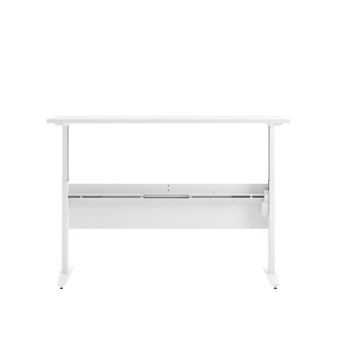 Prima Schreibtisch elektrisch höhenverstellbar 150 x 80 cm Weiß, Motortisch