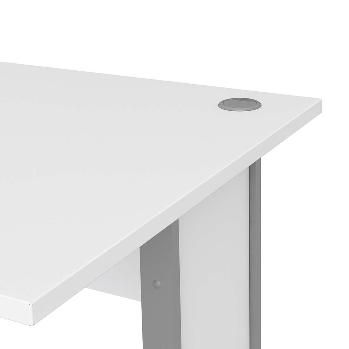 Prima Schreibtisch inkl. Rollcontainer 150 x 80 cm Weiß