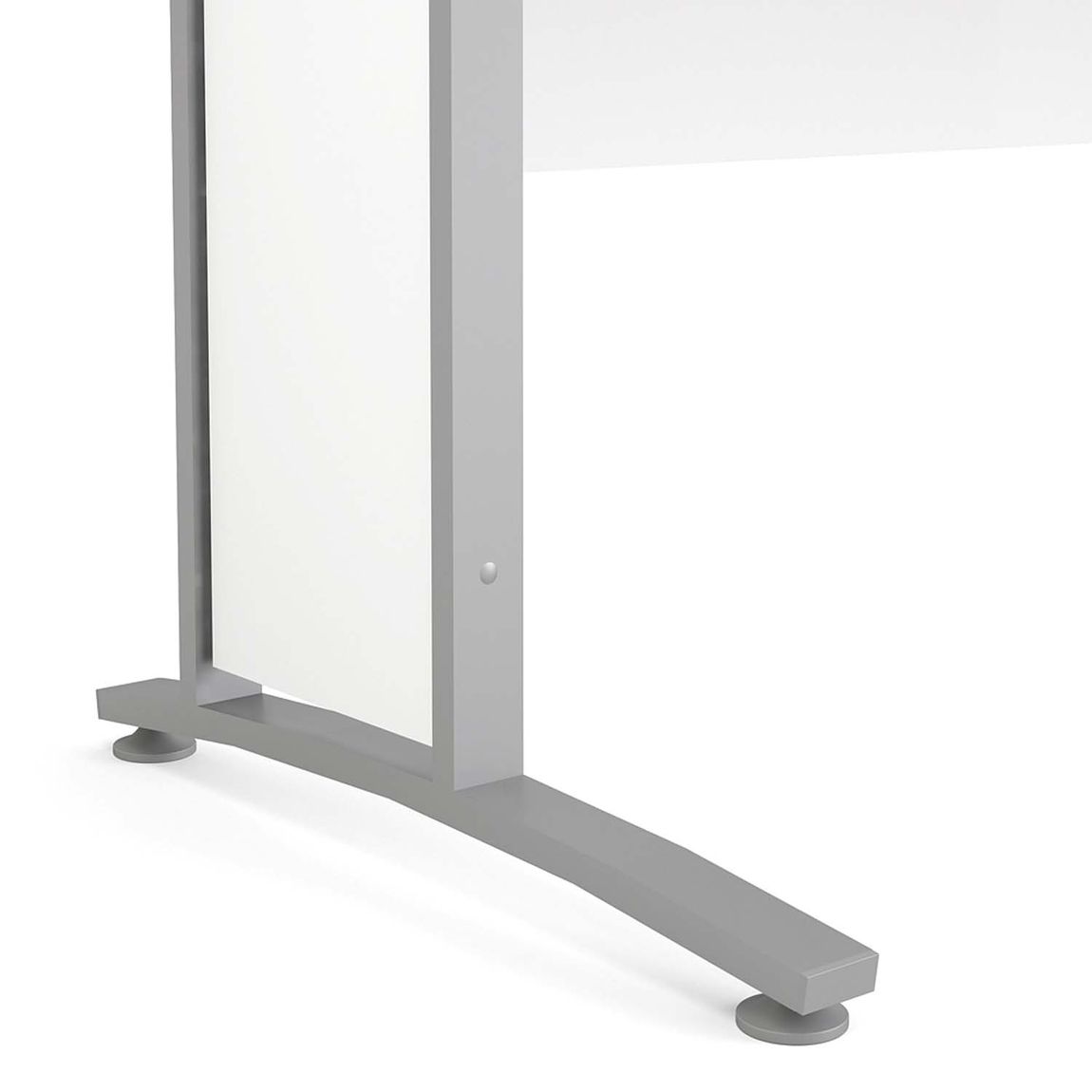 Prima Schreibtisch inkl. Rollcontainer 150 x 80 cm Weiß