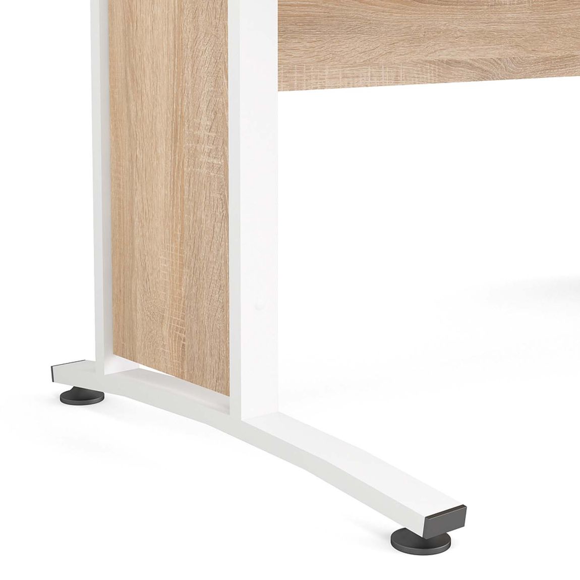 Prima Schreibtisch 150 x 80 cm Eiche Struktur
