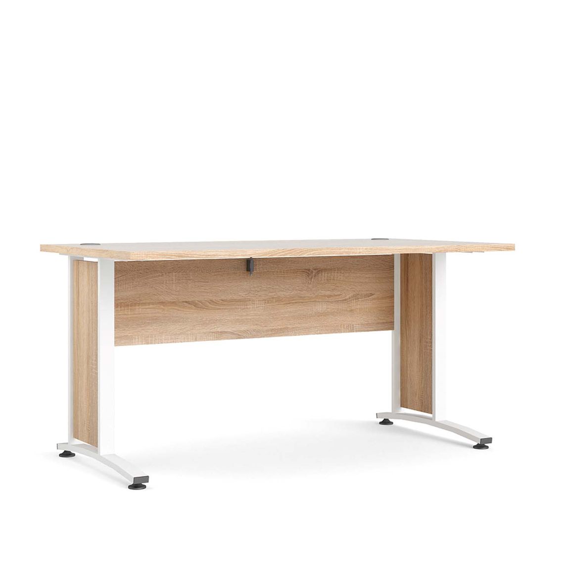 Prima Schreibtisch 150 x 80 cm Eiche Struktur