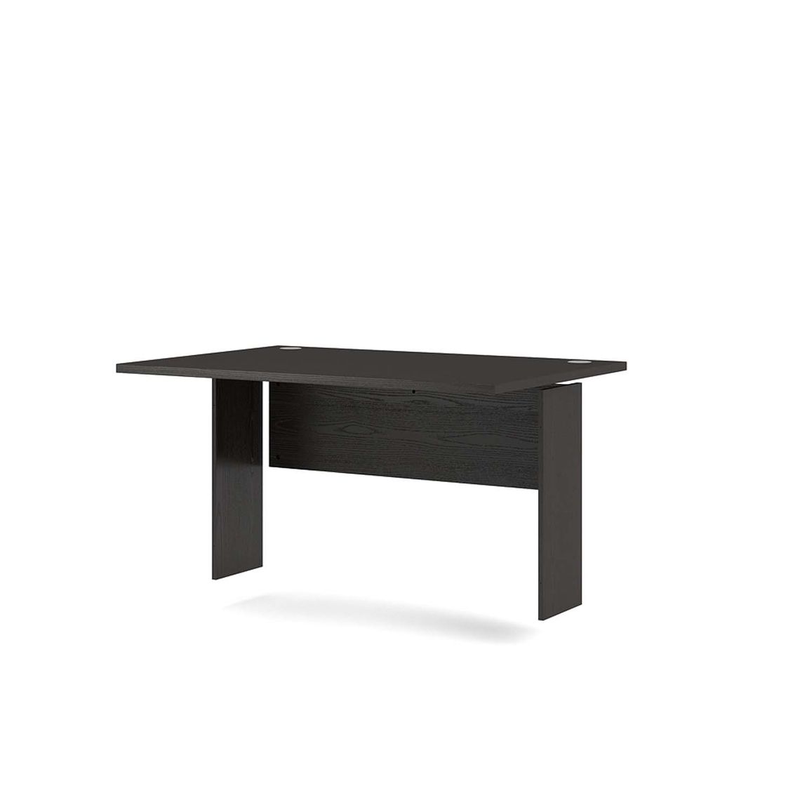Prima Tischplatte 120 x 80 cm Esche Schwarz