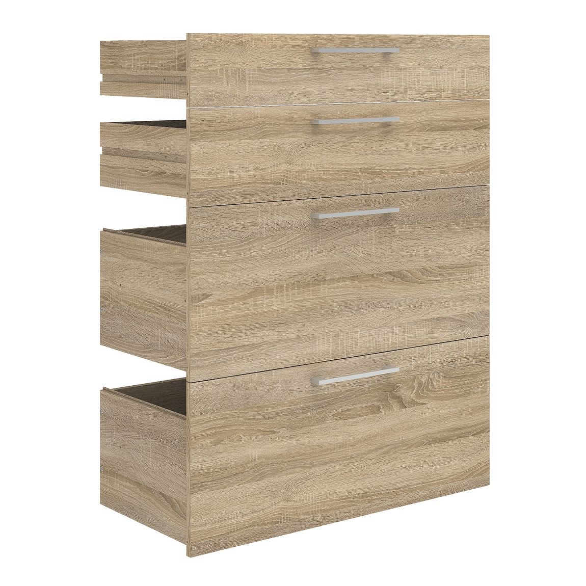 Prima Aktenschrank 3 OH Eiche Struktur