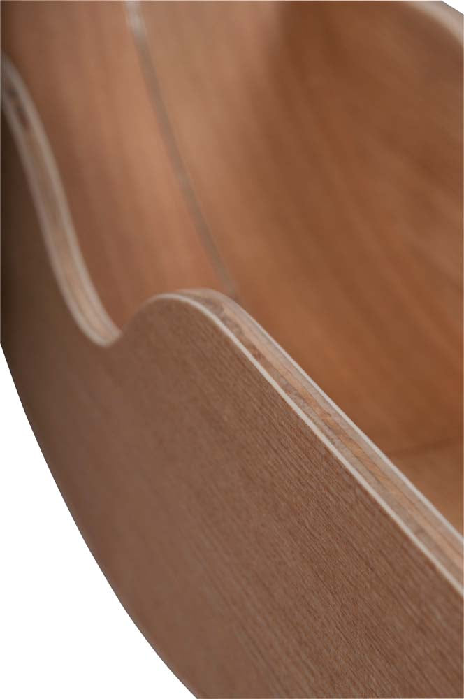 Round Wandspiegel rund Ø 60cm Braun
