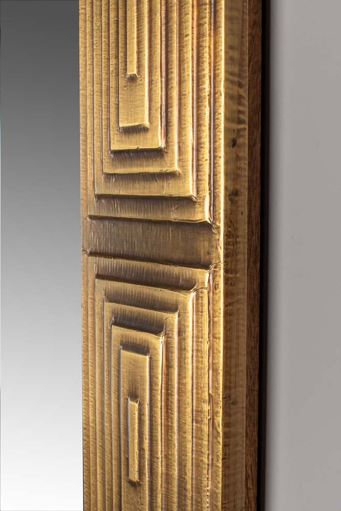 Voland Wandspiegel 110x70cm Gold