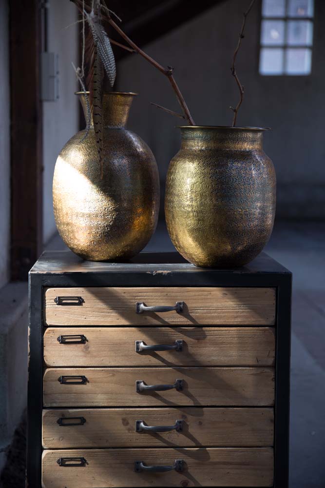 Baha Vase Gold
