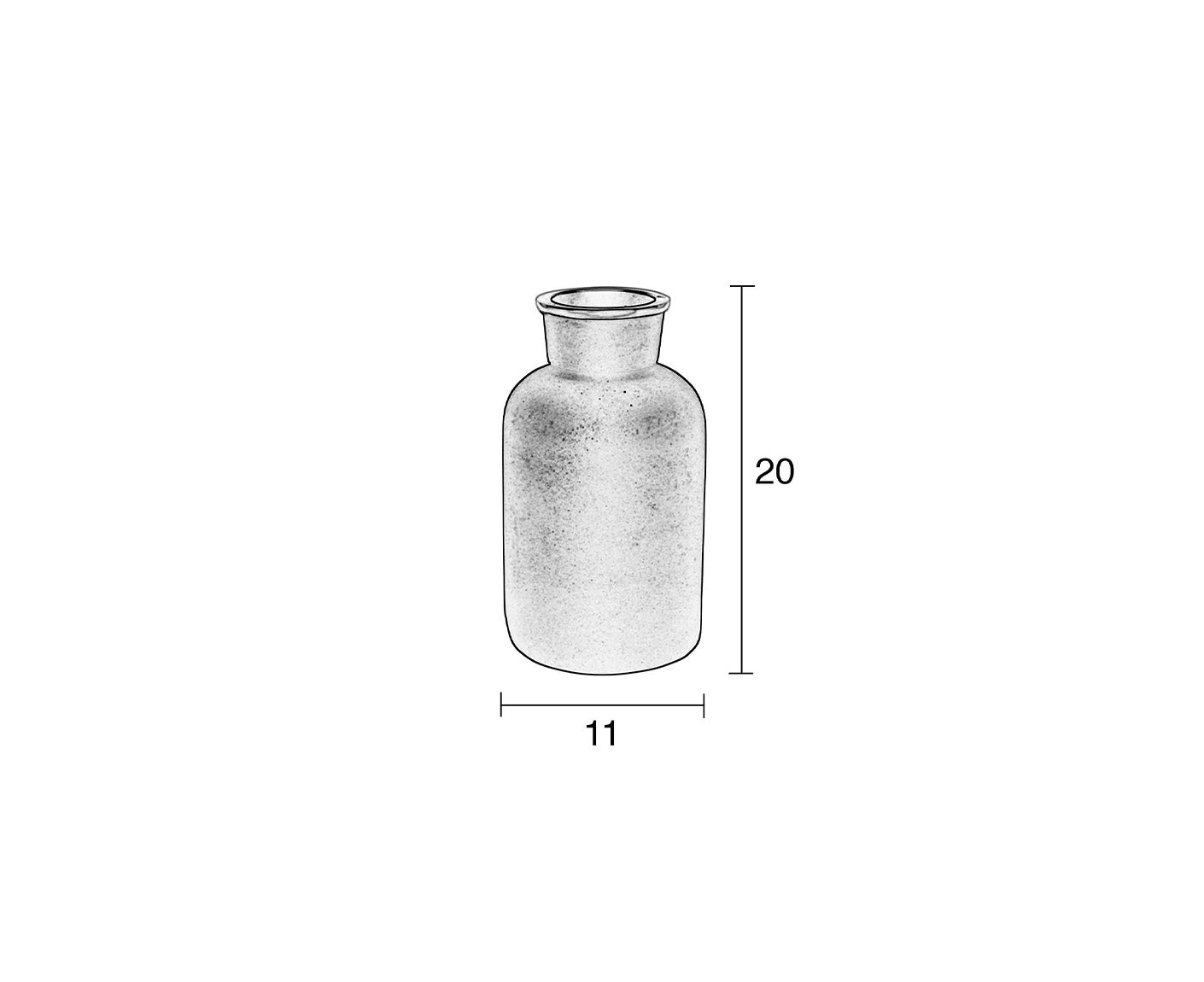 Zuiver Farma Vase, Größe wählbar