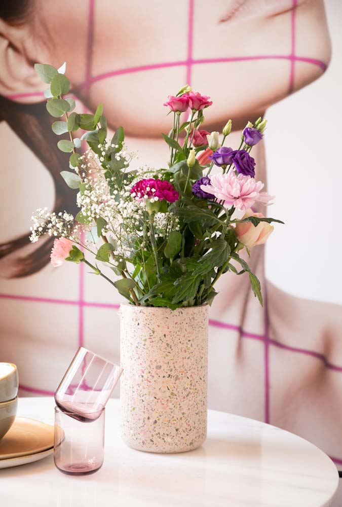 Fajen Vase Rosa