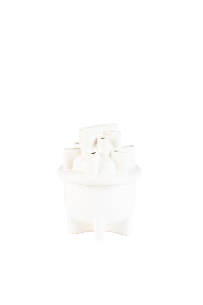 Bassin Vase Ø21 cm klein Weiß