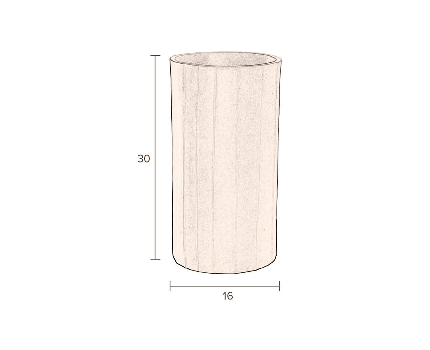 Rander Vase 4er Set
