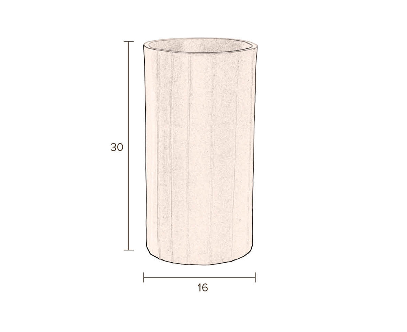 Rander Vase 4er Set