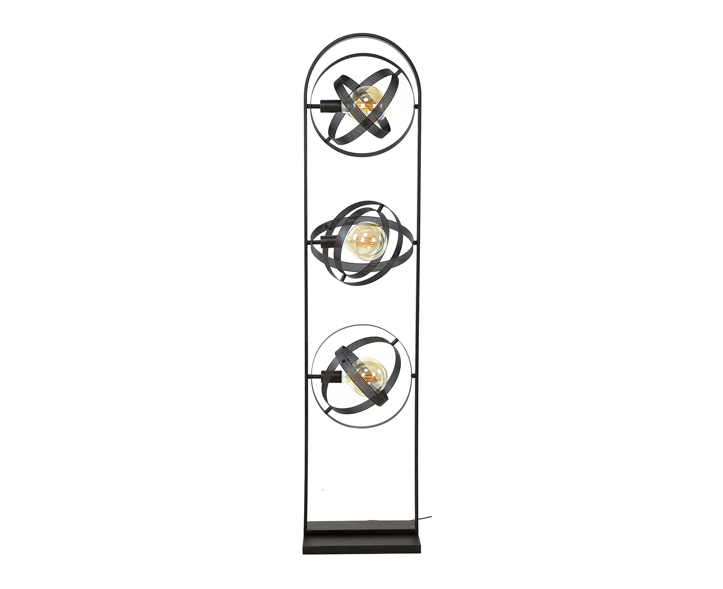 Stehlampe 3L Cosmos Mesh / Artic Schwarz
