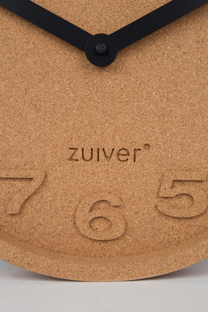 Cork Time 2-er Set Uhren Ø31 cm Braun