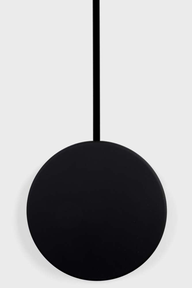 Minimal 4-er Set Uhren 30x63 cm Schwarz