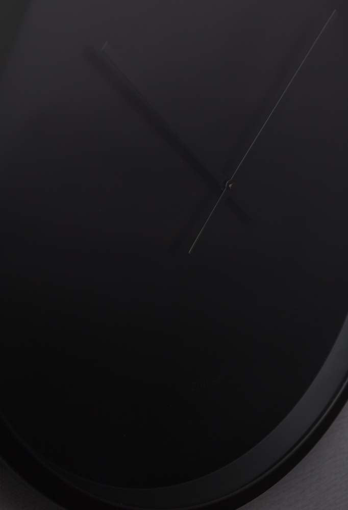 Wanduhr Bandit Ø60 cm Schwarz