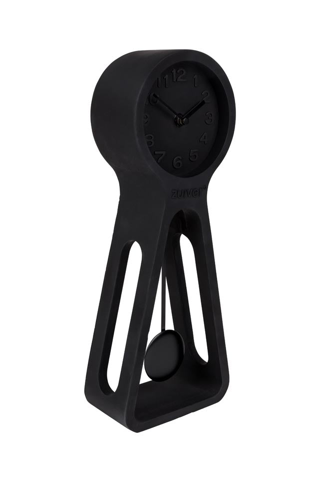 Pendulum Time 4-er Set Uhren Schwarz