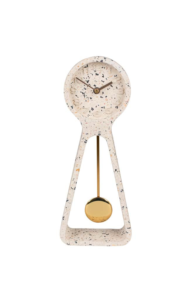 Pendulum Time 4-er Set Uhren Weiß