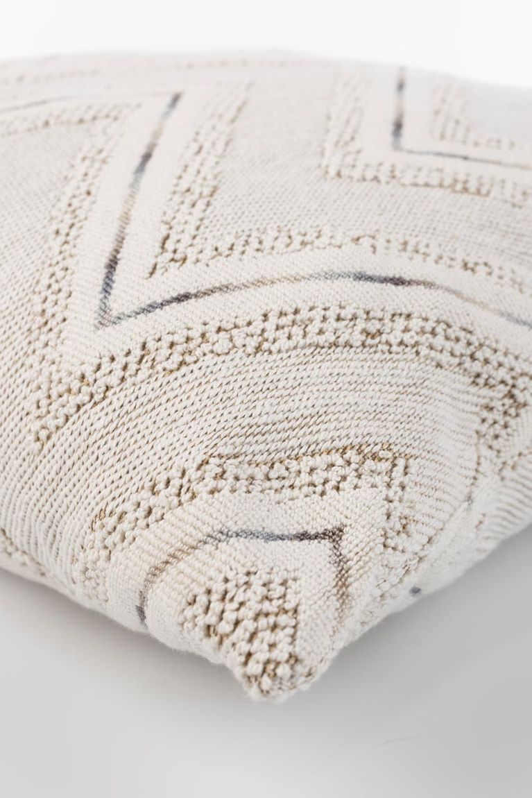 Waddle 6-er Set Kissen 45 x 45 cm Weiß / Beige