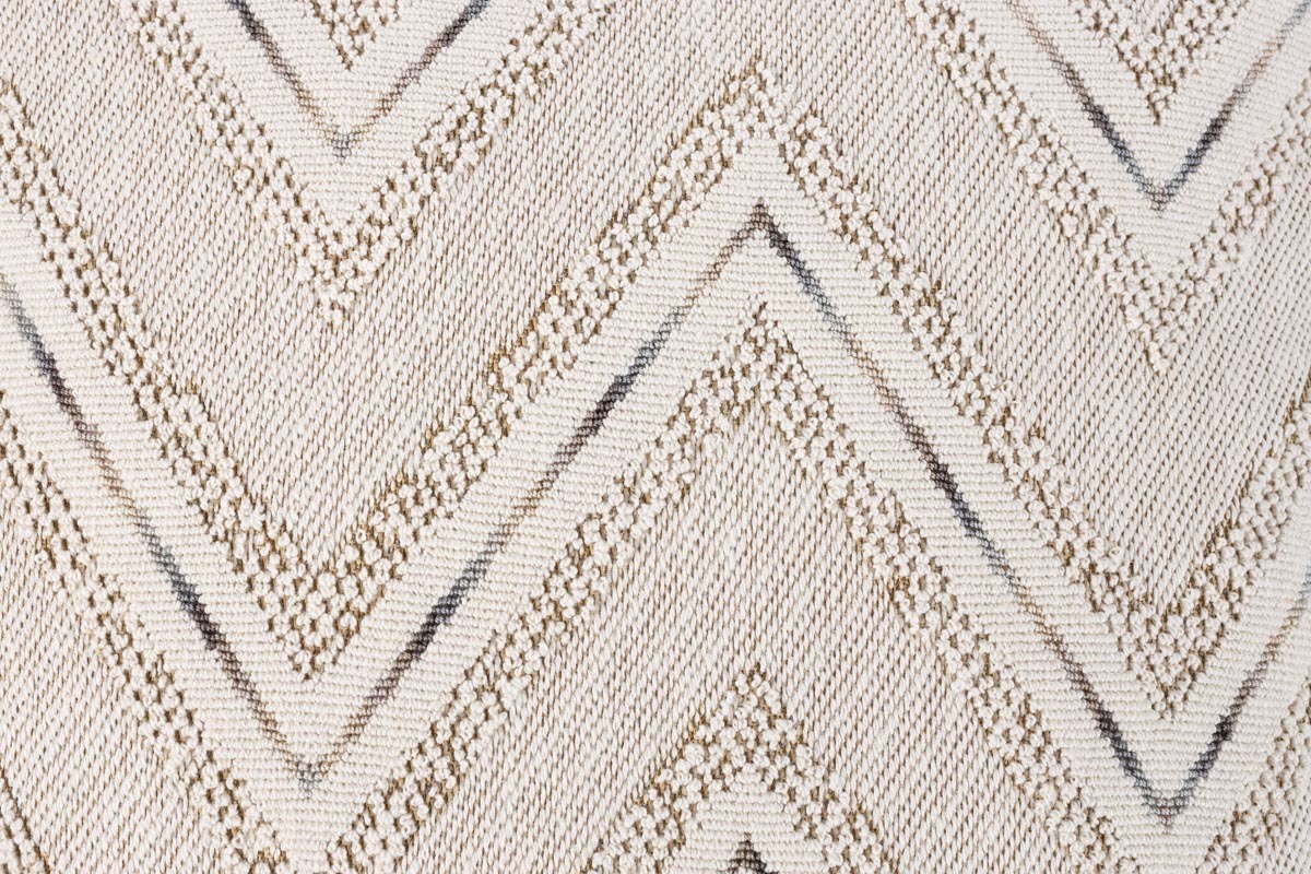 Waddle 6-er Set Kissen 45 x 45 cm Weiß / Beige