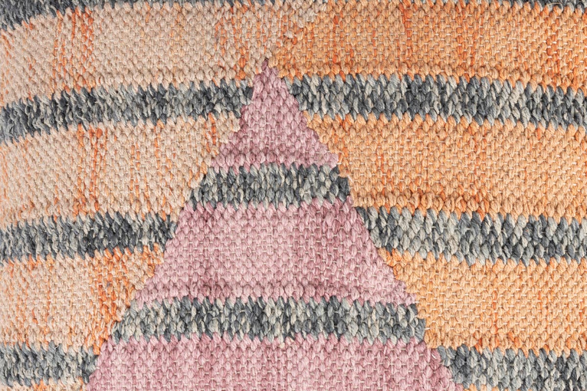 Hampton 6-er Set Kissen 45 x 45 cm Rosa / Orange