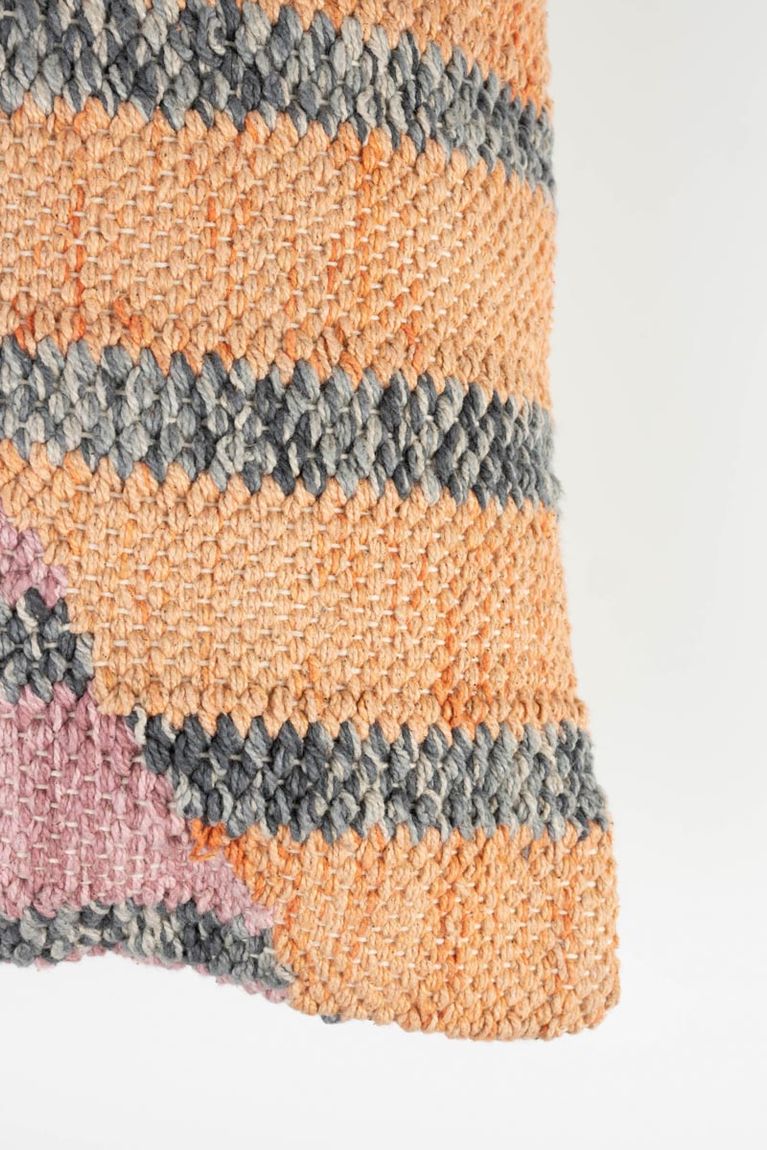 Hampton 6-er Set Kissen 45 x 45 cm Rosa / Orange