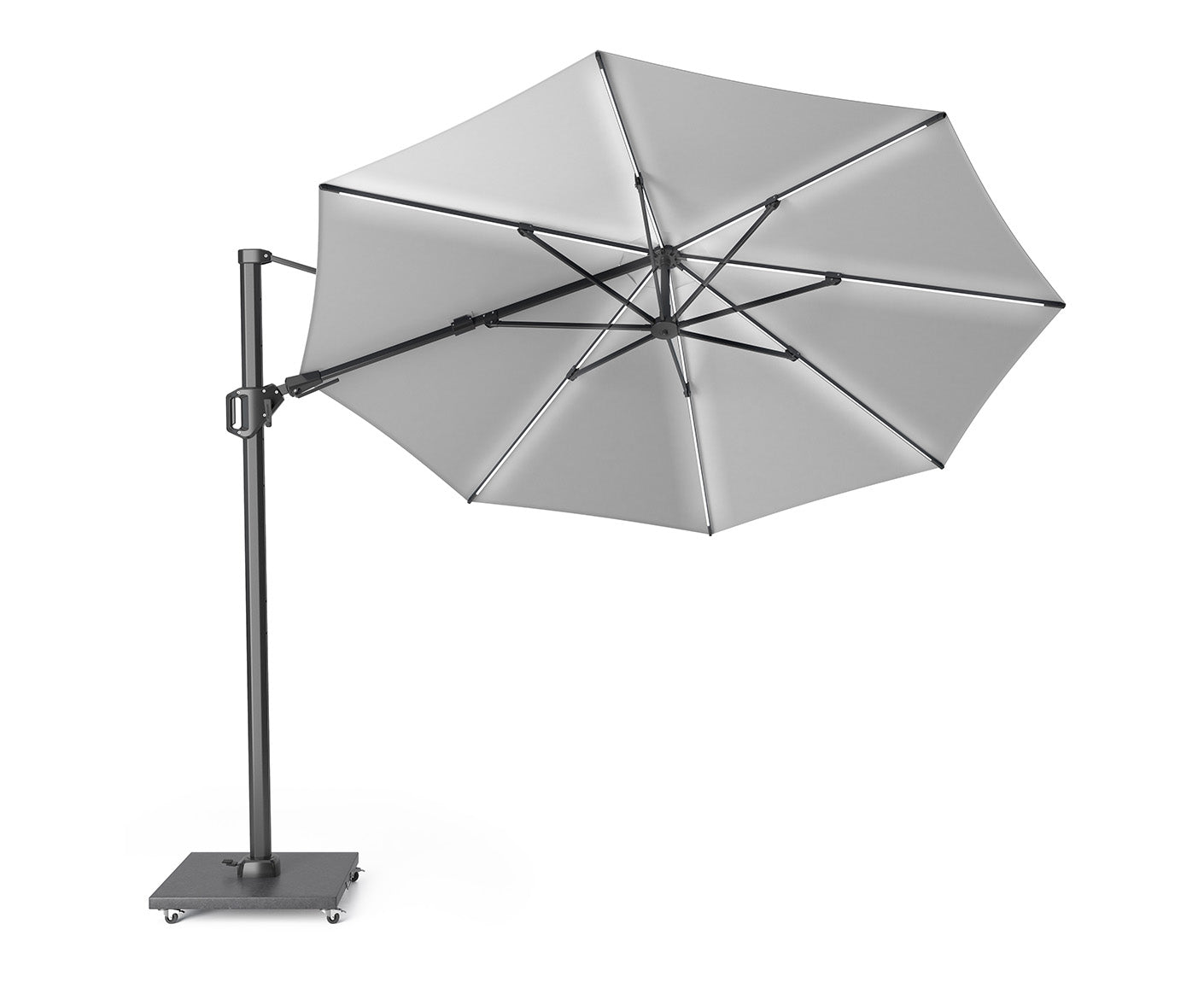 Platinum Ampelschirm CHALLENGER T2 GLOW LED-Beleuchtung