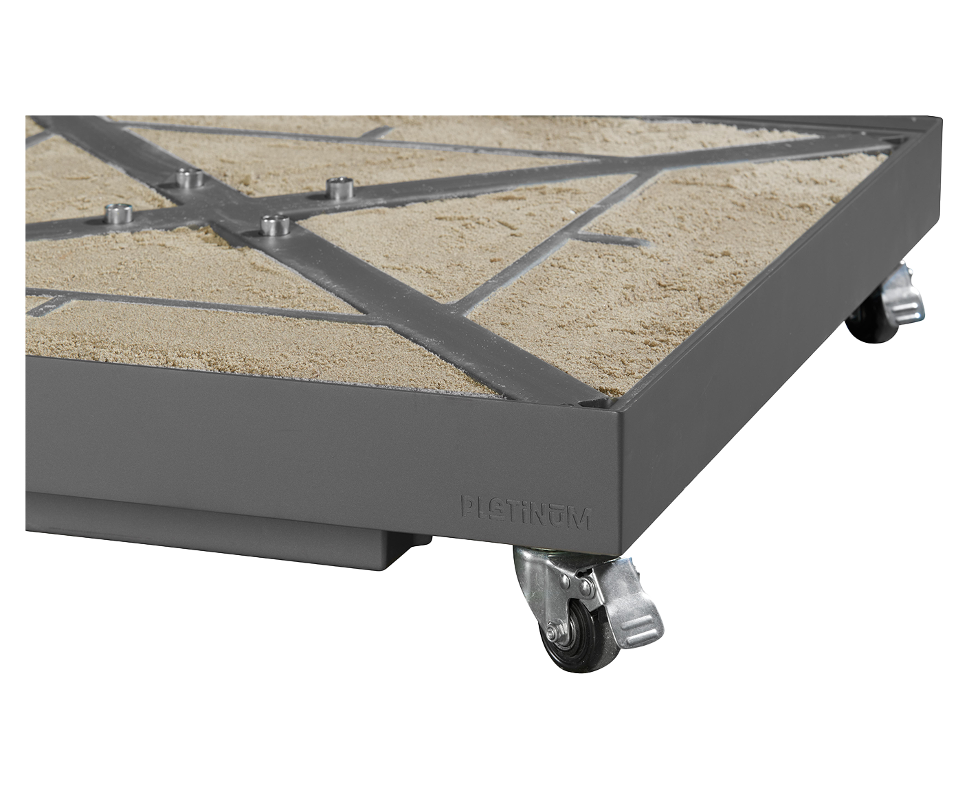 Platinum Schirmständer Ceramina 90 kg mit Räder befüllbar