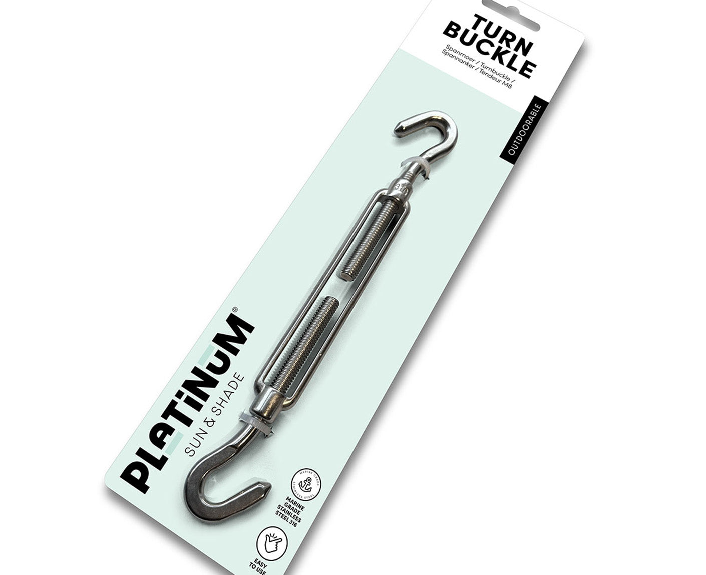 Platinum Spannschloss M8