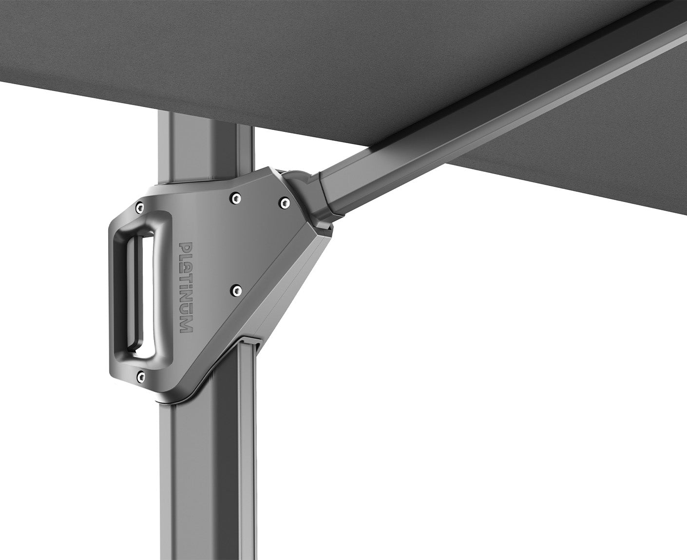 Platinum Ampelschirm BEAUFORT 320 x 320, 360° drehbar