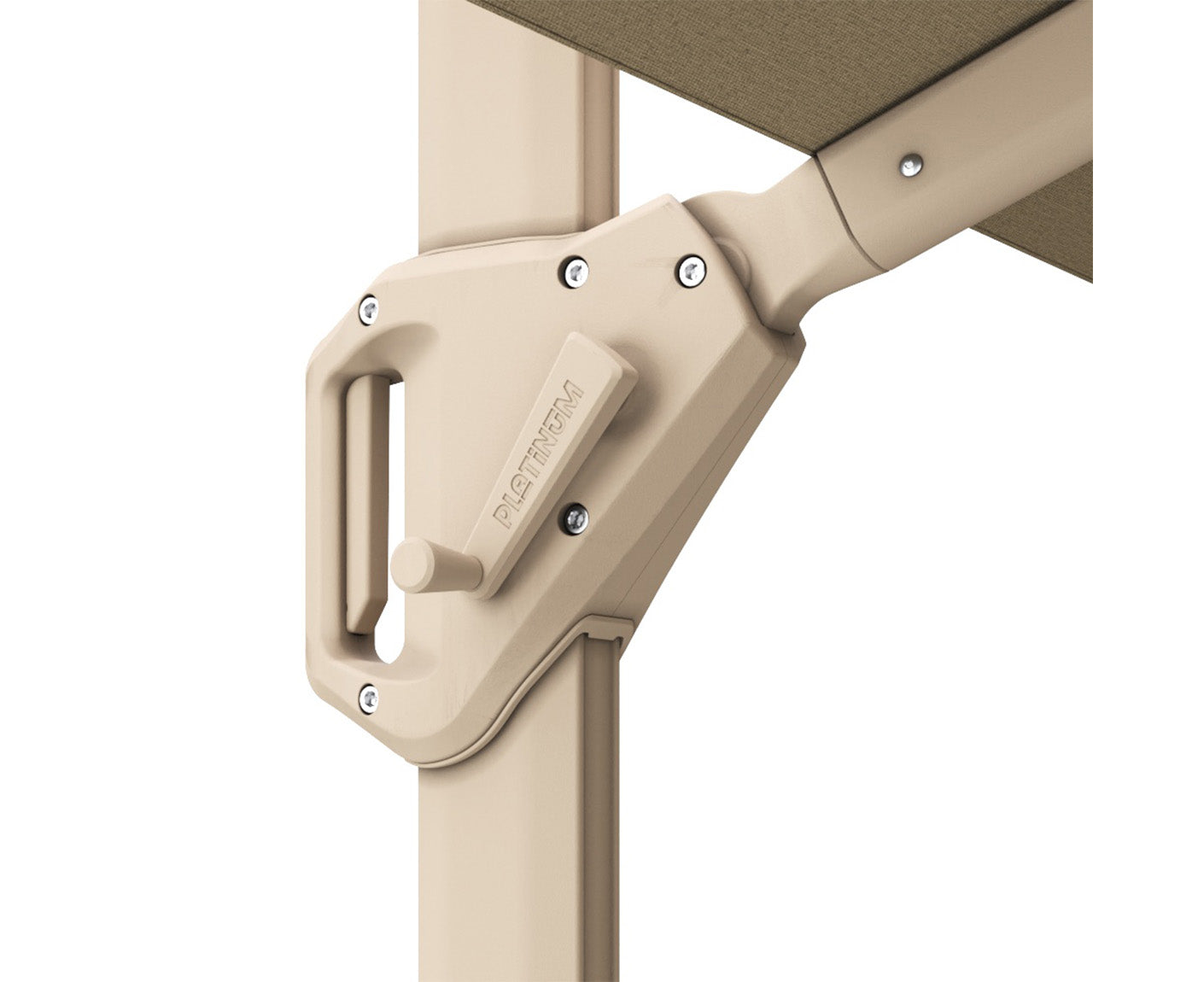 Platinum Ampelschirm BEAUFORT 320 x 320, 360° drehbar