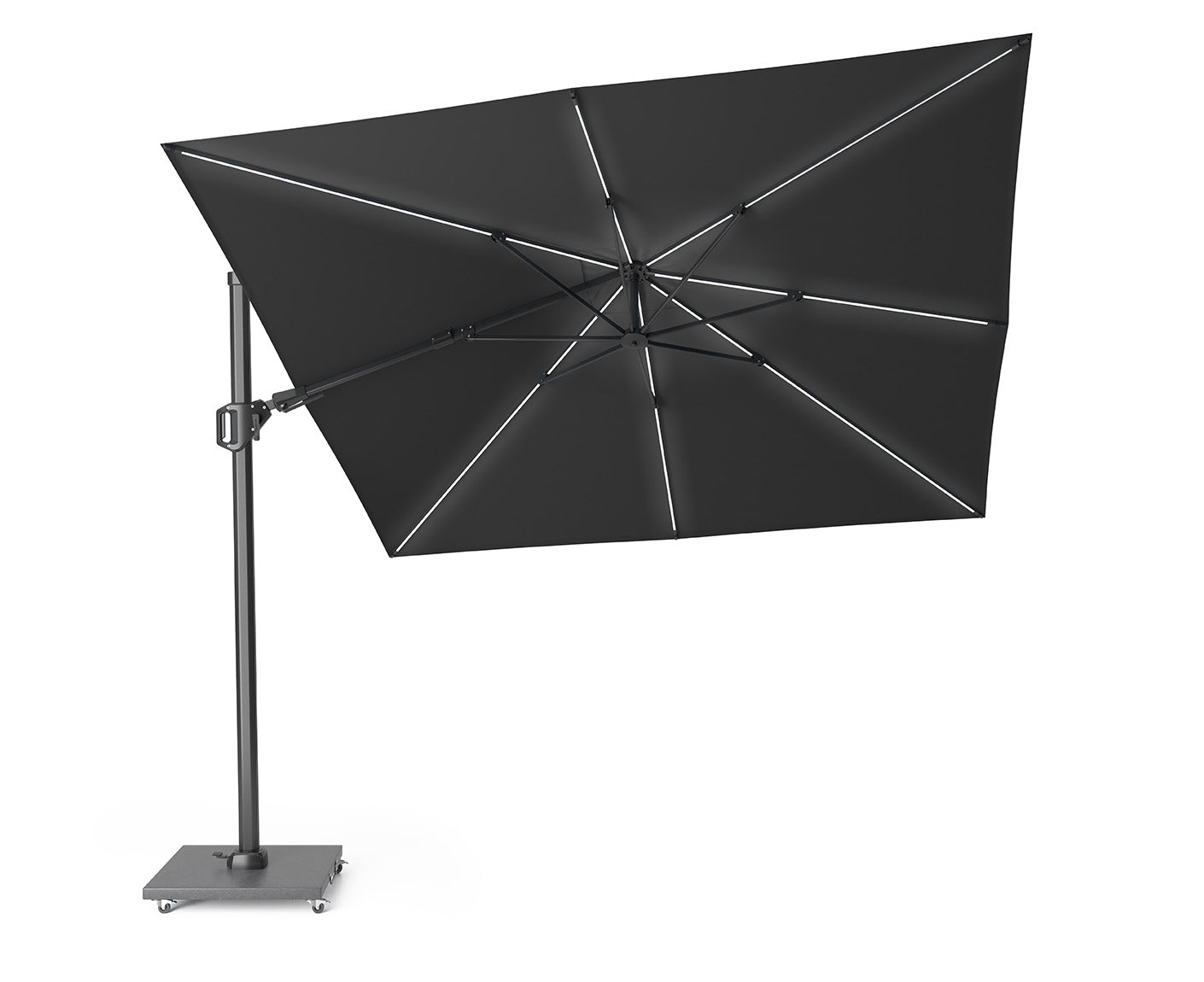Platinum Ampelschirm CHALLENGER T2 GLOW LED-Beleuchtung