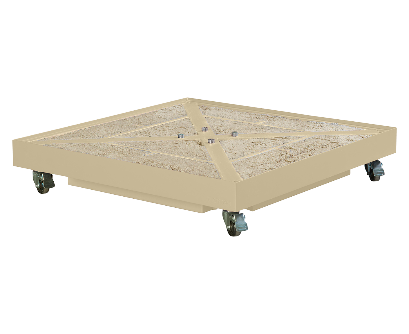 Platinum Schirmständer Ceramina 90 kg mit Räder befüllbar