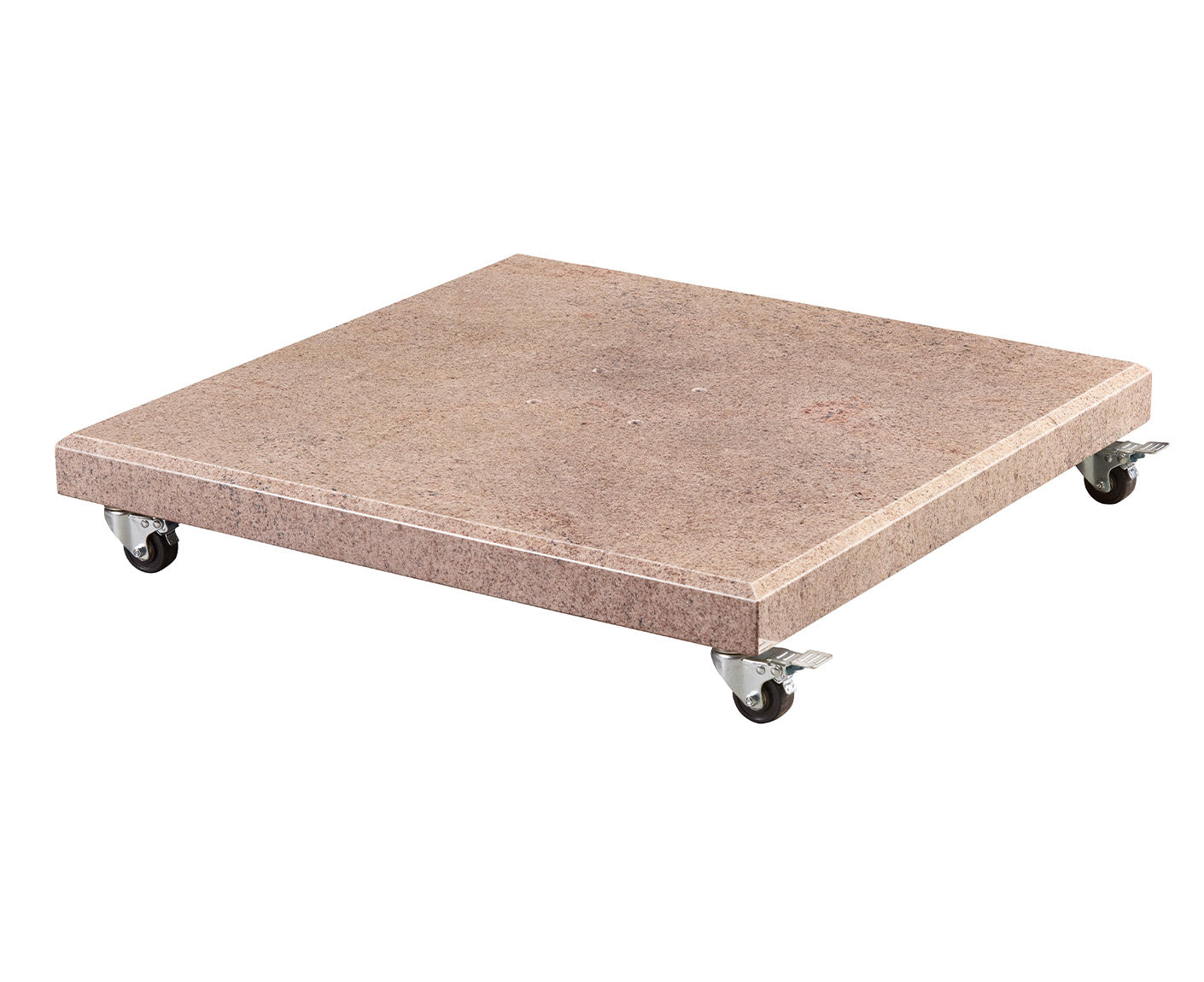 Platinum Schirmständer Venezia mit Rollen Naturstein Granit Beige