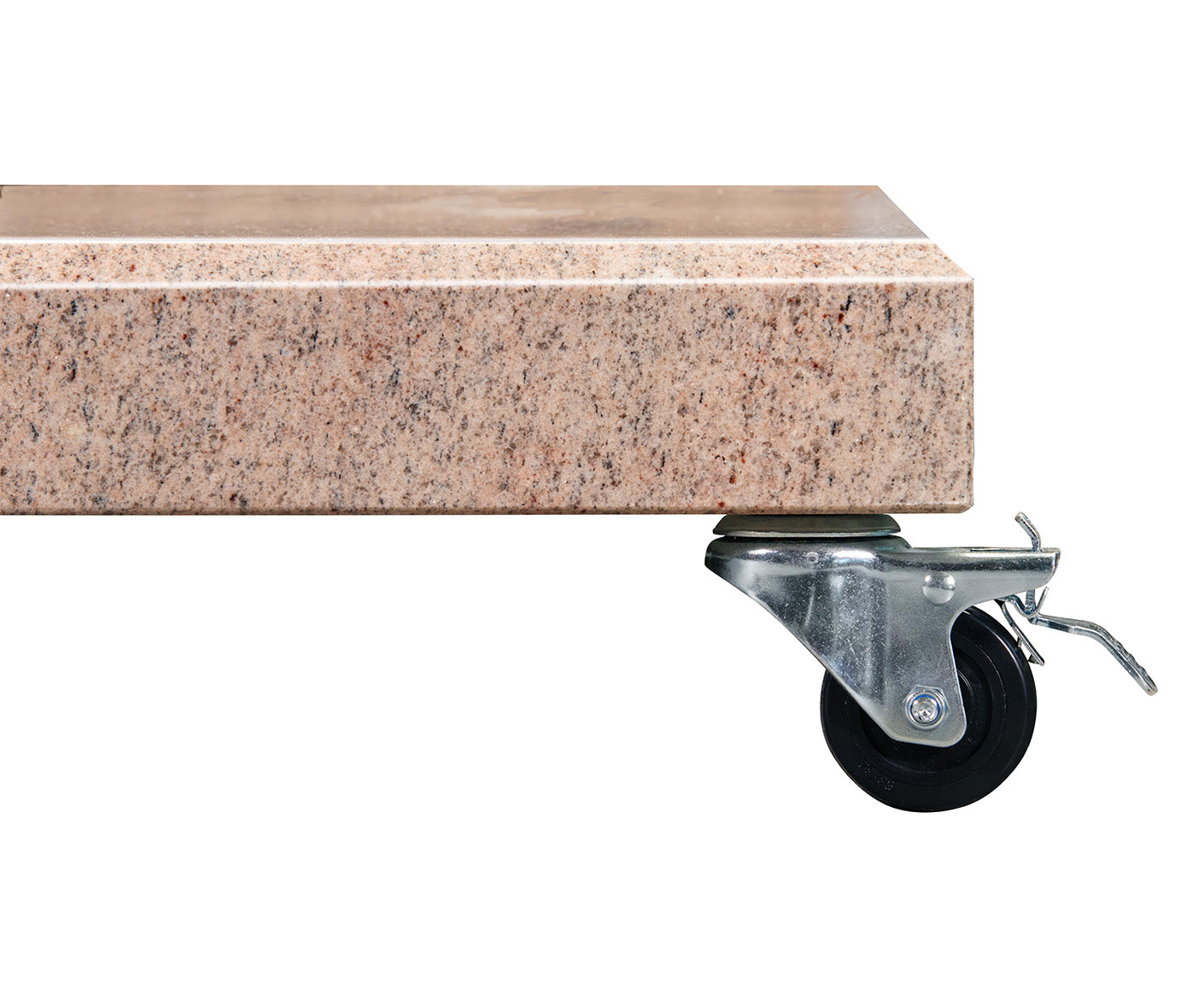 Platinum Schirmständer Venezia mit Rollen Naturstein Granit Beige