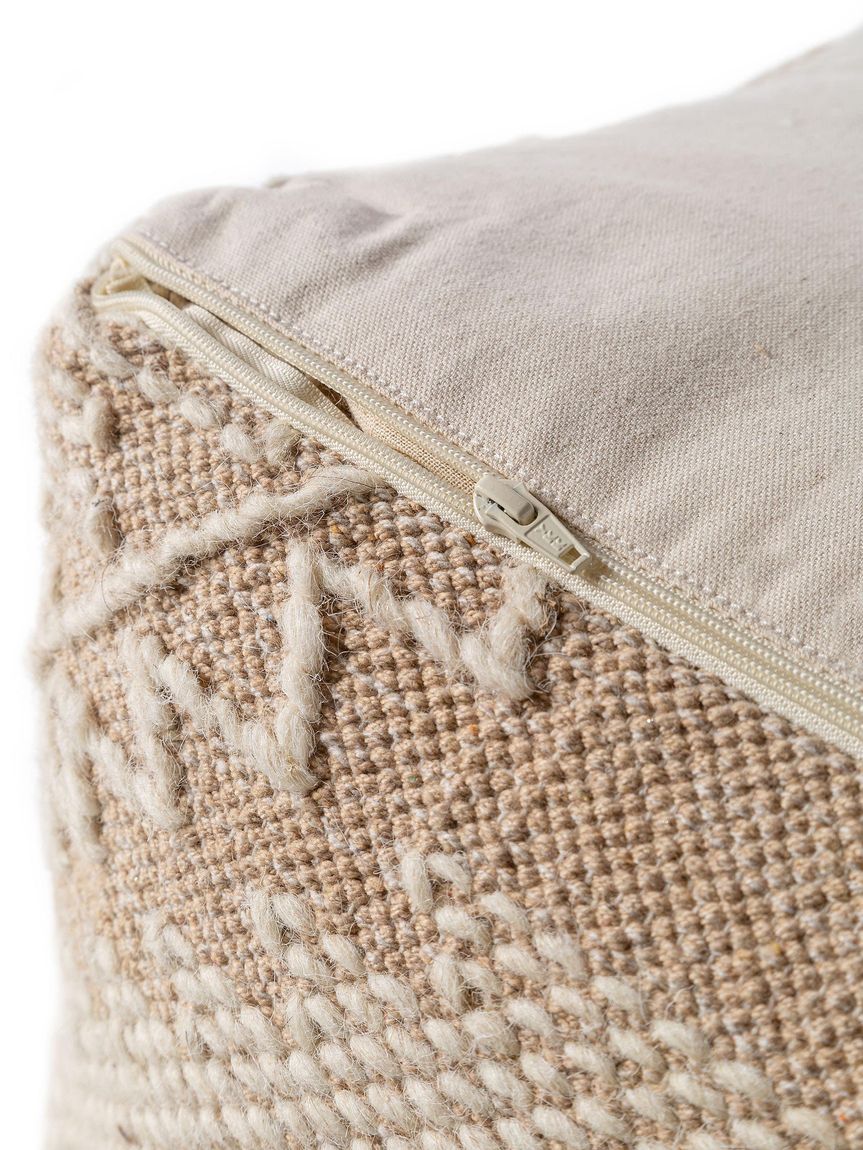 Pouf Sydney 45x45x45 cm Beige