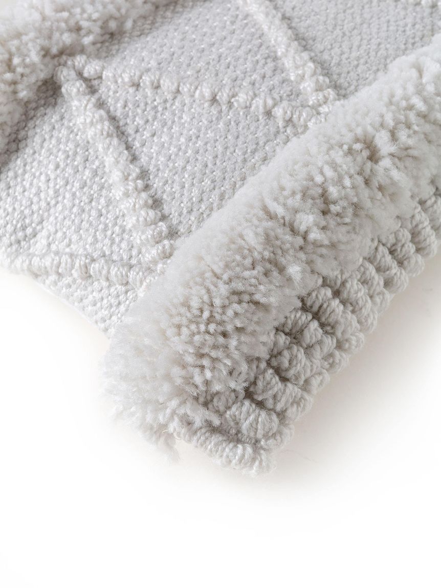 In- & Outdoor Kissenbezug Toni 30x50 cm Elfenbein