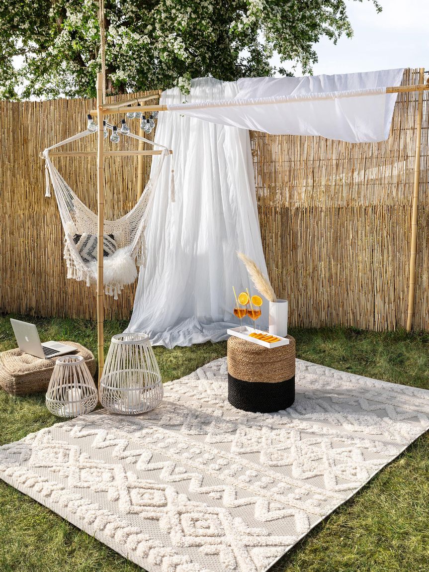 In- & Outdoor Teppich Carlo Creame