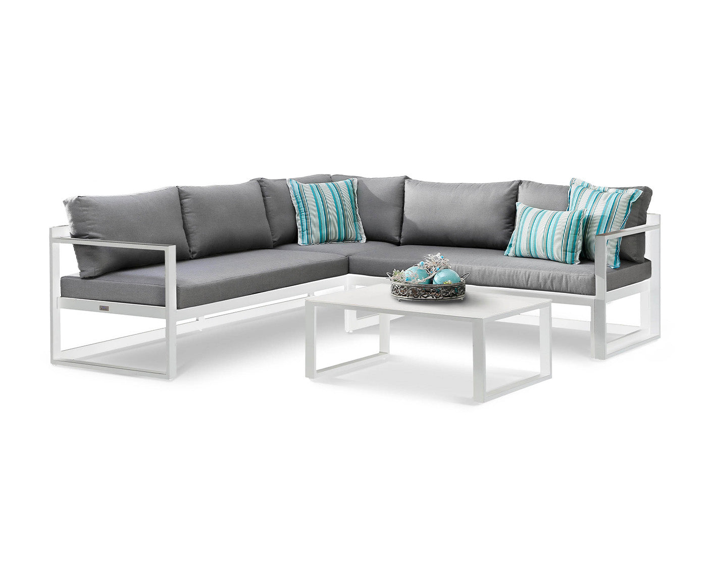 Rhodos 3-tlg. Lounge-Gruppe 212x212 cm