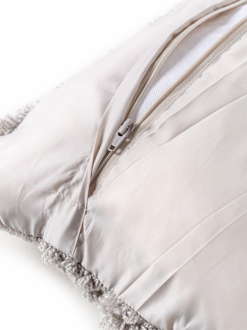 In- & Outdoor Kissenbezug Toni 45x45 cm Grau